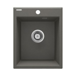deante  1 Becken Granitspüle ERIDAN ohne Abtropffläch anthrazit metallic