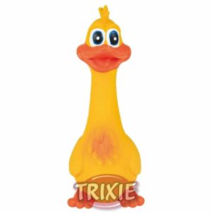 Trixie  Latex Ente mit Tierstimme 20 cm