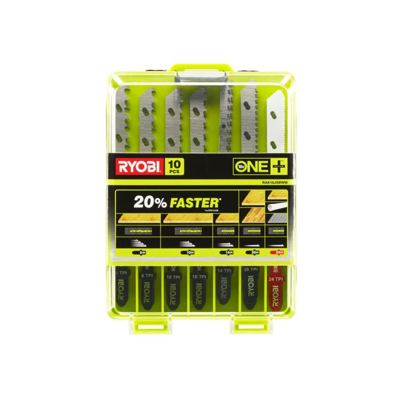 Ryobi Sticksägenblätter-Set RAK10JSBWM 10-teilig