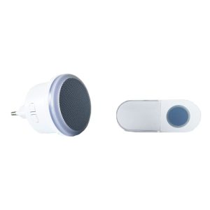 Heidemann Funkgong-Set Mellow 230V weiß