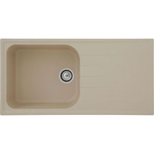 Respekta Spüle beige 100 cm Massivgranit Respekta Spüle beige 100 cm Massivgranit
