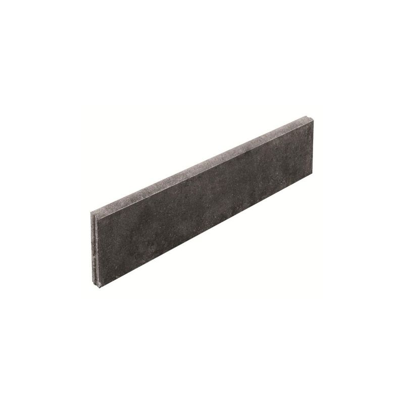 Lusit  Rasenbord Anthrazit mit Nut und Feder