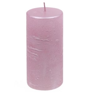 Stumpen Rustic-Glanz 120 mm rose Stumpen Rustic-Glanz 120 mm rose