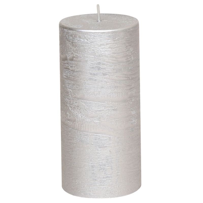Stumpen Rustic-Glanz 120 mm silber