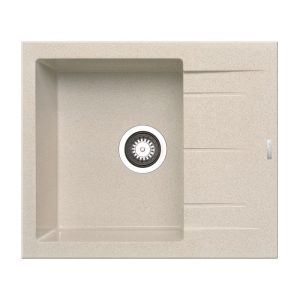 Pyramis Einbauspuele ALAZIA 59 x 50 cm 1B 1D Granit Beige Pyramis Einbauspuele ALAZIA 59 x 50 cm 1B 1D Granit Beige