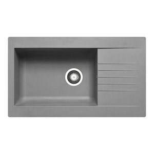 Pyramis Einbauspüle Siroko grau 86 x 50 cm Pyramis Einbauspüle Siroko grau 86 x 50 cm