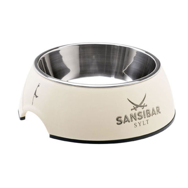 Hunter Dog Napf Melamin Sansibar weiß 700ml