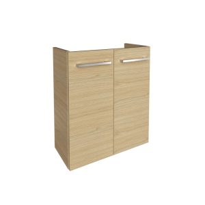 Fackelmann Gäste-WC Waschtischunterschrank SBC 520 x 600 x 243 mm Sandeiche Fackelmann Gäste-WC Waschtischunterschrank SBC 520 x 600 x 243 mm Sandeiche