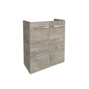 Fackelmann Gäste-WC Waschtischunterschrank SBC 520 x 600 x 243 mm NatureOak Fackelmann Gäste-WC Waschtischunterschrank SBC 520 x 600 x 243 mm NatureOak
