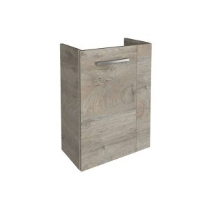 Fackelmann Gäste-WC Waschtischunterschrank links SBC 440 x 600 x 243 mm NatureOak Fackelmann Gäste-WC Waschtischunterschrank links SBC 440 x 600 x 243 mm NatureOak
