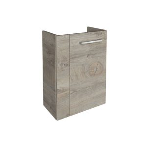 Fackelmann Gäste-WC Waschtischunterschrank rechts SBC 440 x 600 x 243 mm NatureOak Fackelmann Gäste-WC Waschtischunterschrank rechts SBC 440 x 600 x 243 mm NatureOak