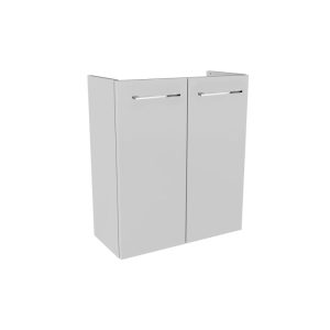 Fackelmann Gäste-WC Waschtischunterschrank SBC 520 x 600 x 243 mm Weiß Fackelmann Gäste-WC Waschtischunterschrank SBC 520 x 600 x 243 mm Weiß