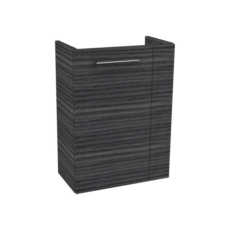 Fackelmann Gäste-WC Waschtischunterschrank links SBC 440 x 600 x 243 mm DarkOak