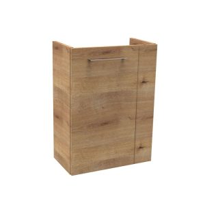 Fackelmann Gäste-WC Waschtischunterschrank links SBC 440 x 600 x 243 mm AstEiche Fackelmann Gäste-WC Waschtischunterschrank links SBC 440 x 600 x 243 mm AstEiche