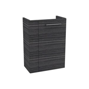 Fackelmann Gäste-WC Waschtischunterschrank rechts SBC 440 x 600 x 243 mm DarkOak Fackelmann Gäste-WC Waschtischunterschrank rechts SBC 440 x 600 x 243 mm DarkOak