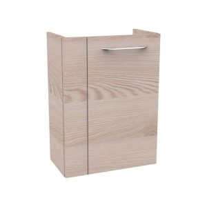 Fackelmann Gäste-WC Waschtischunterschrank rechts SBC 440 x 600 x 243 mm Alaska-Esche Fackelmann Gäste-WC Waschtischunterschrank rechts SBC 440 x 600 x 243 mm Alaska-Esche