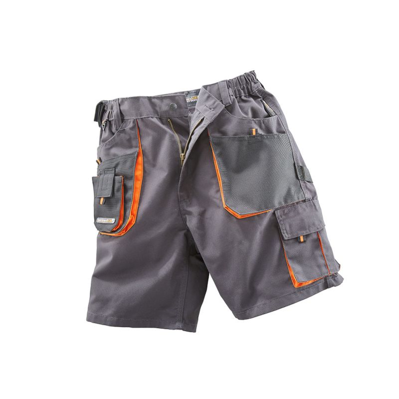 Terratrend Herren Short dunkelgrau-schwarz Größe 56
