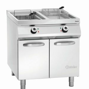 Bartscher Elektro Standfritteuse, 2 Becken, 20 Liter, 400 V Bartscher Elektro Standfritteuse, 2 Becken, 20 Liter, 400 V