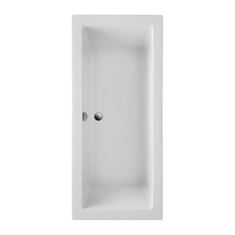 Ottofond Badewanne Cubic 190x90 cm weiß