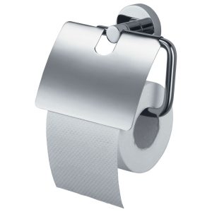 Haceka Toilettenpapierhalter mit Deckel Kosmos Chrom Haceka Toilettenpapierhalter mit Deckel Kosmos Chrom