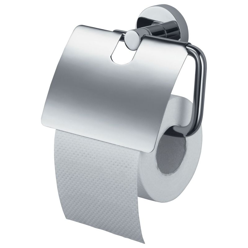 Haceka Toilettenpapierhalter mit Deckel Kosmos Chrom