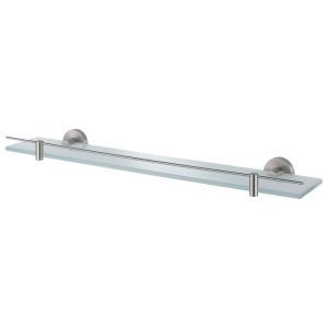 Haceka Kosmos Glas-Regal Gebürstet 60 cm Haceka Kosmos Glas-Regal Gebürstet 60 cm