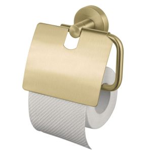 Haceka Toilettenpapierhalter mit Deckel Kosmos Gold Haceka Toilettenpapierhalter mit Deckel Kosmos Gold