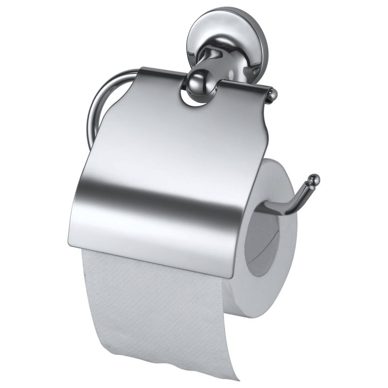 Haceka Aspen Toilettenpapierhalter mit Deckel Chrom