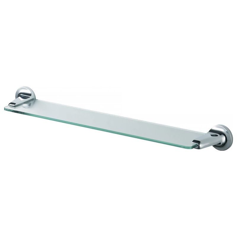 Haceka Aspen Glas-Regal Chrom 58 cm
