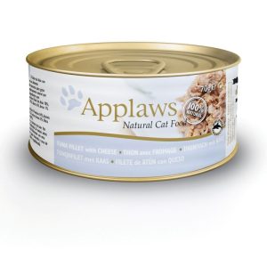 Applaws Nassfutter in der Dose mit Thunfischfilets und Käse 70g Applaws Nassfutter in der Dose mit Thunfischfilets und Käse 70g