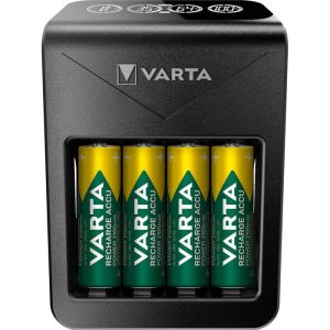 Varta Ladegerät LCD Plug Charger+ inkl 4xAA Akkus Varta Ladegerät LCD Plug Charger+ inkl 4xAA Akkus