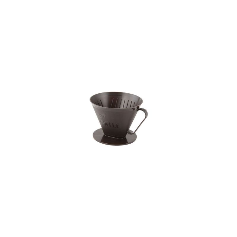 Fackelmann Kaffeefilterbehälter mit Bohnen Aufdruck