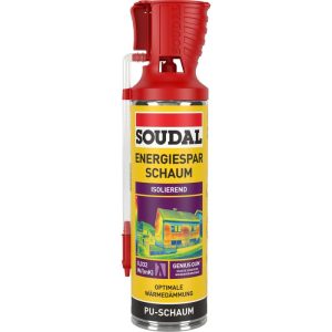 Soudal Energiesparschaum champagner sehr emissionsarm EC1+ Soudal Energiesparschaum champagner sehr emissionsarm EC1+