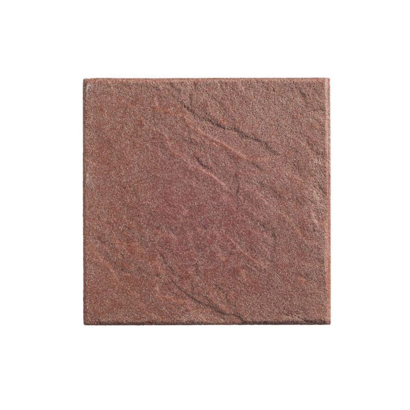 Diephaus Terrassenplatte No 1 Structure 40 x 40 x 4 cm Rot