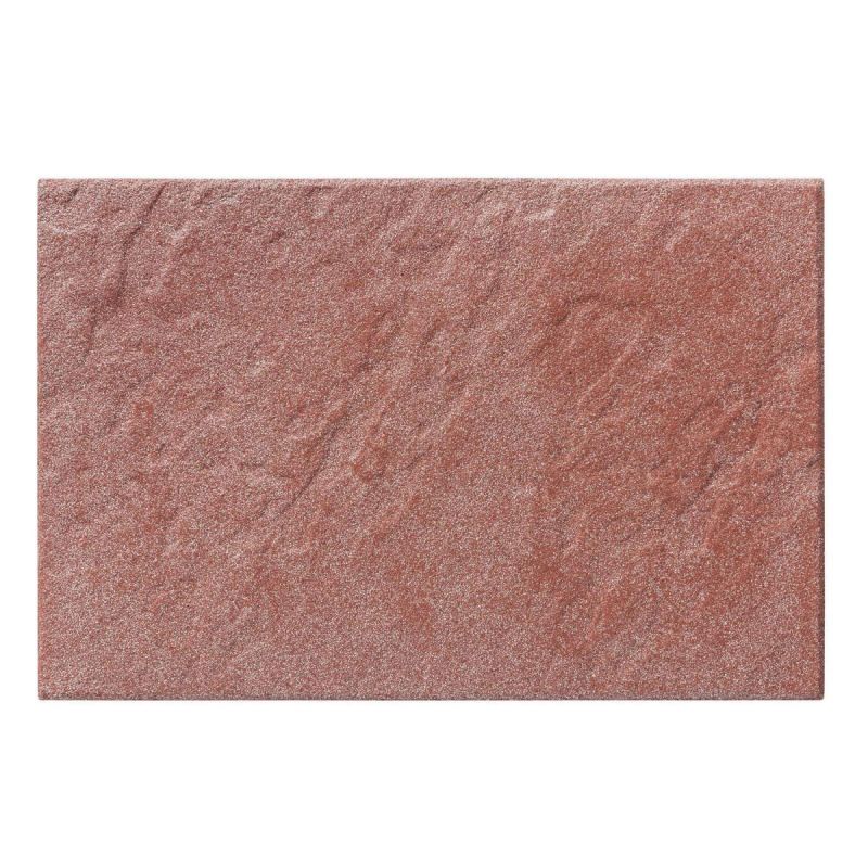 Diephaus Terrassenplatte No.1 Structure 60 x 40 x 4 cm Rot