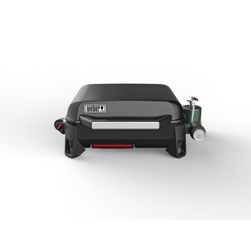 Weber Tisch-Gasgrill Slate GP43 schwarz 43 cm 1 Brenner
