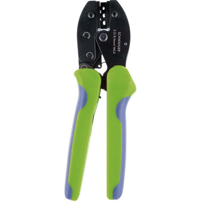 Schwaiger Crimpzange MC4 mit Gummigriff
