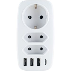 Schwaiger Multiadapter mit USB C Schwaiger Multiadapter mit USB C
