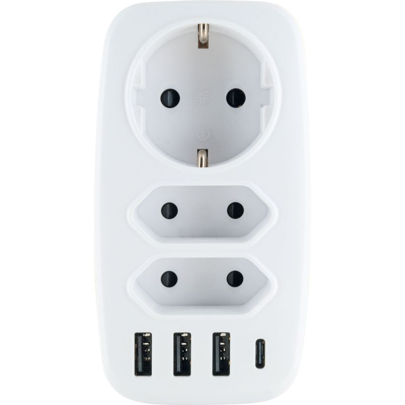 Schwaiger Multiadapter mit USB C