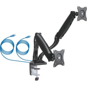 Schwaiger Monitor-Tischhalter Full Motion 2 für 2 Monitore bis 29 Zoll Schwaiger Monitor-Tischhalter Full Motion 2 für 2 Monitore bis 29 Zoll