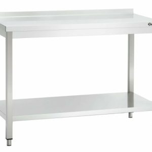 BARTSCHER Arbeitstisch 600, mit Aufkantung,1600x600x850mm BARTSCHER Arbeitstisch 600, mit Aufkantung,1600x600x850mm