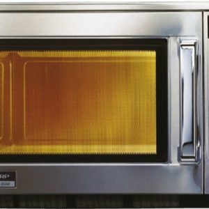 SHARP Profi-Mikrowelle R-22 AM 1500W, Drehknopfbedienung SHARP Profi-Mikrowelle R-22 AM 1500W, Drehknopfbedienung