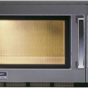 SHARP Profi-Mikrowelle R-25 AM 2100W, Drehknopfbedienung SHARP Profi-Mikrowelle R-25 AM 2100W, Drehknopfbedienung