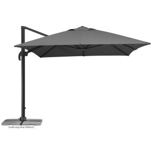 Schneider Schirme Sonnenschirm Rhodos Grande 400 x 300 cm anthrazit Schneider Schirme Sonnenschirm Rhodos Grande 400 x 300 cm anthrazit
