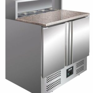 SARO Pizzatisch GIANNI PS900, für 5x 1/6GN, 900x700x1090 mm SARO Pizzatisch GIANNI PS900, für 5x 1/6GN, 900x700x1090 mm