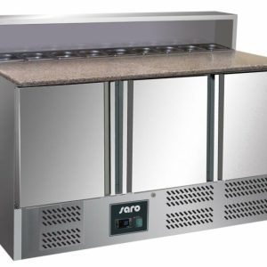 SARO Pizzatisch GIANNI PS903, für 8×1/6GN, 1365x700x1090mm SARO Pizzatisch GIANNI PS903, für 8×1/6GN, 1365x700x1090mm