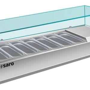 SARO Kühlaufsatz VRX 1600/380, 7x 1/3GN SARO Kühlaufsatz VRX 1600/380, 7x 1/3GN