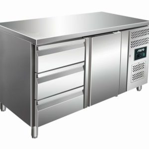SARO Kühltisch inkl. 3er Schubladenset KYLJA 2130 TN SARO Kühltisch inkl. 3er Schubladenset KYLJA 2130 TN