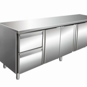 SARO Kühltisch inkl. 2er Schubladenset KYLJA 4110 TN SARO Kühltisch inkl. 2er Schubladenset KYLJA 4110 TN