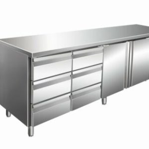 Glastürkühlschrank 402 GU, 600x600x1850 mm Glastürkühlschrank 402 GU, 600x600x1850 mm